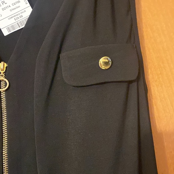 NWT Soho Apparel LTD. Size Petite Large Black Dress - Picture 17 of 17